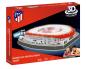 Preview: Atletico Madrid Wanda Metropolitano 3D Stadion Puzzle mit LED Licht