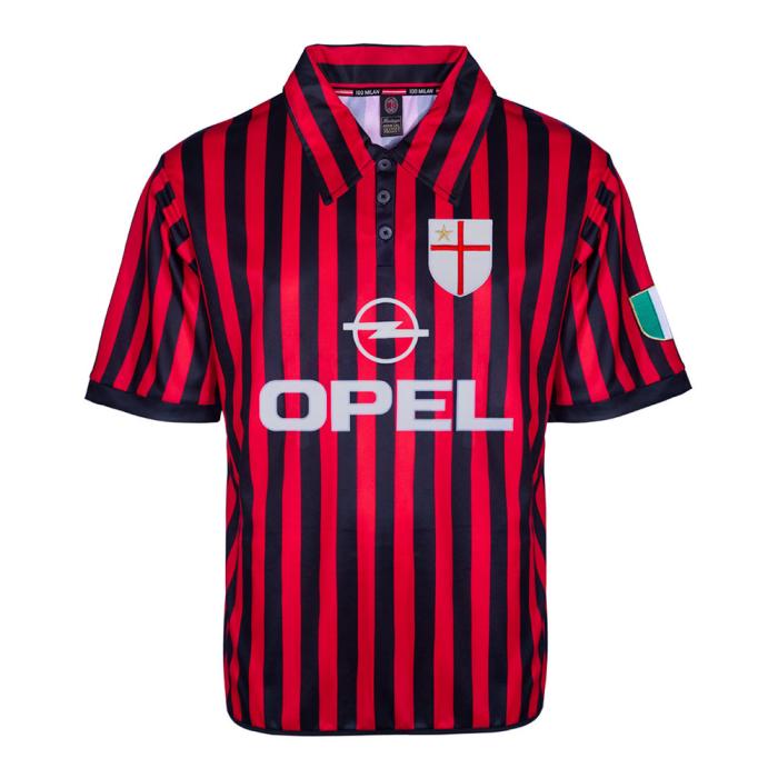 AC Milan 2000 Centenario Retro Trikot | AC Milan 2000 Jahrhundert-Edition Vintage Shirt