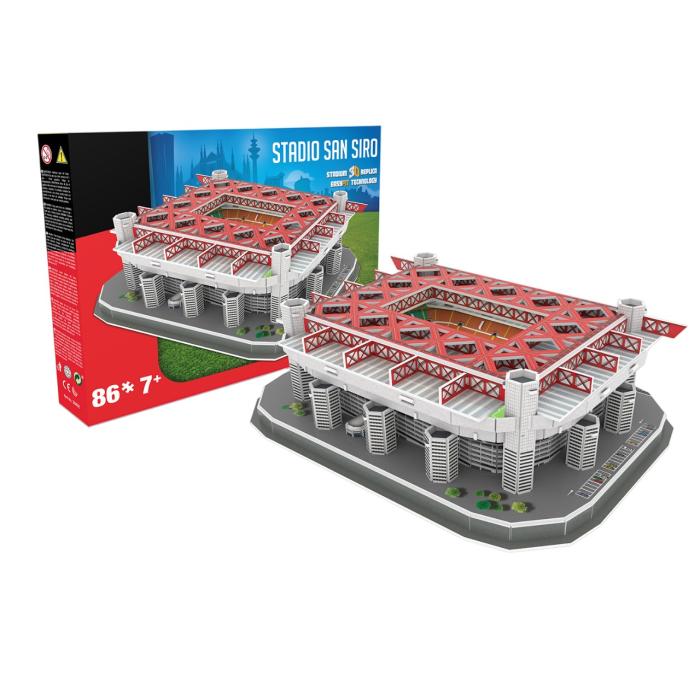 AC Milan & Inter Mailand - San Siro 3D Stadion Puzzle