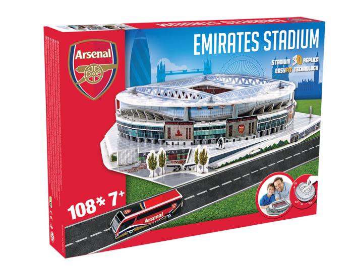 Preview: Arsenal F.C. Emirates 3D Stadium Puzzle
