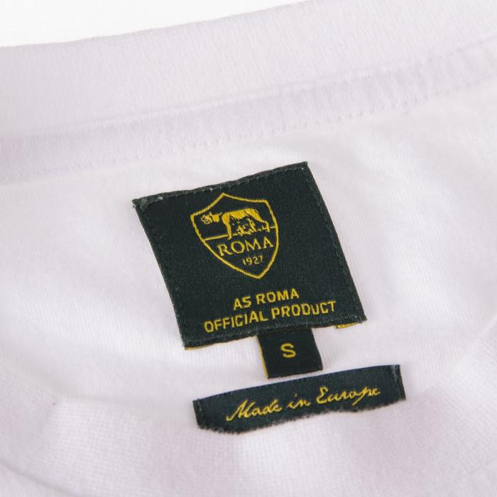 Preview: AS Roma Graphic Tee Bianca | AS Roma T-Shirt
