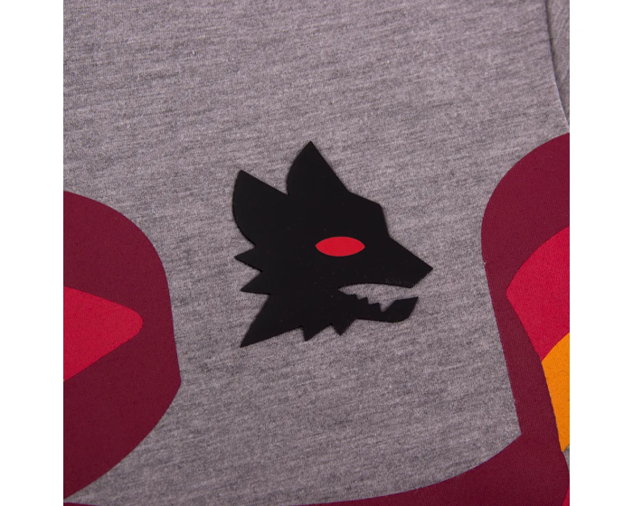 Preview: AS Roma Graphic Tee Grigio | AS Roma T-Shirt