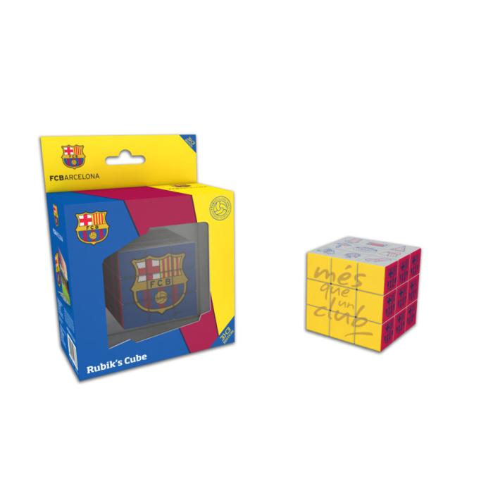 Preview: FC Barcelona Rubik's Cube Zauberwürfel | FC Barcelona Rubik Würfel