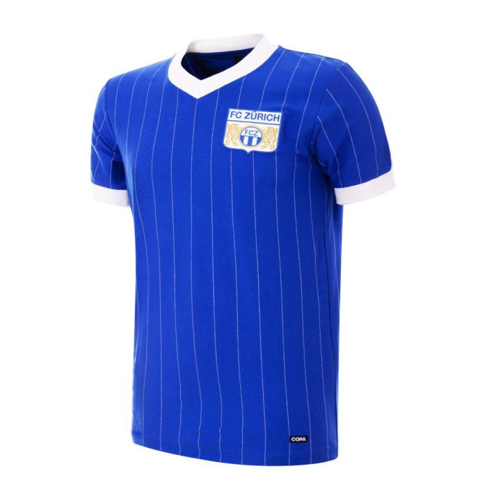 FC Zürich 1981 auswärts Retro Trikot | FC Zürich 1981 Vintage Shirt
