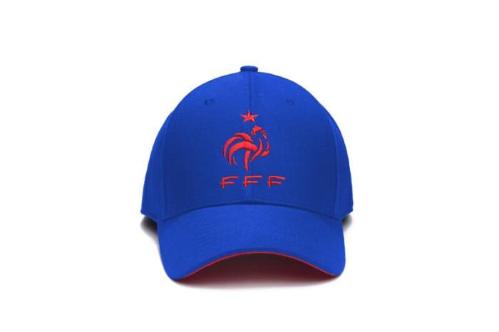 Preview: Frankreich FFF Cap Mütze curve