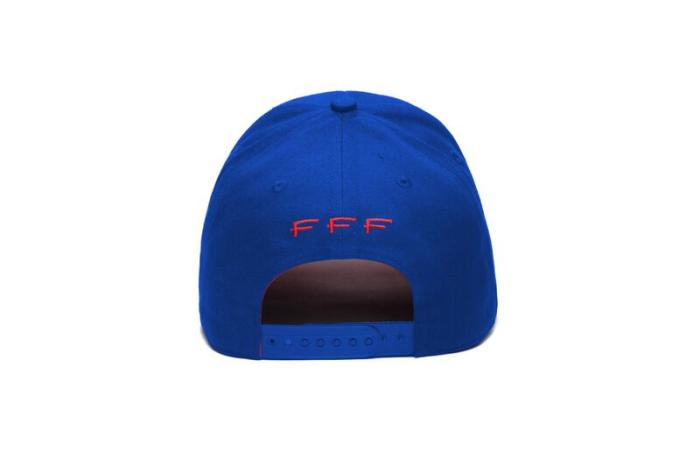 Preview: Frankreich FFF Cap Mütze curve