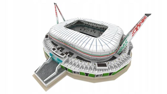 Preview: Juventus Turin Allianz 3D Stadion Puzzle