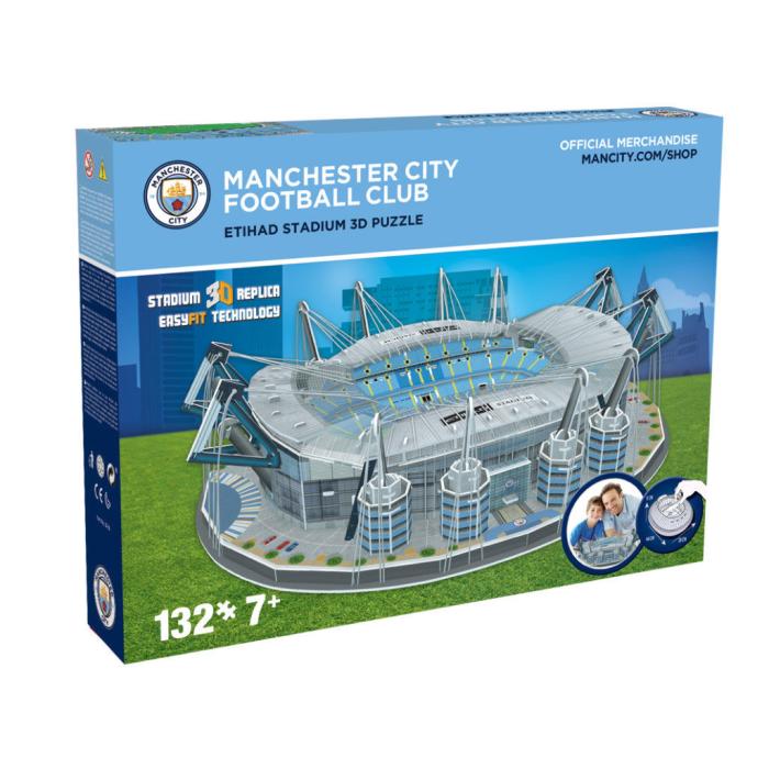 Preview: Manchester City Etihad 3D Stadion Puzzle