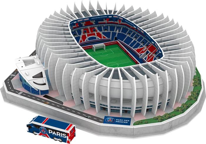 PSG Paris Saint-Germain 3D Stadion Puzzle