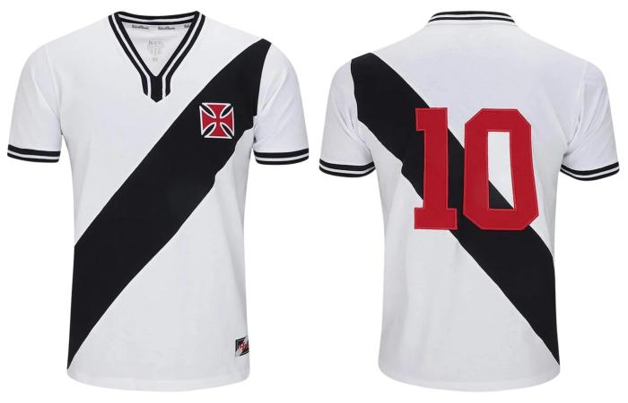 Vasco da Gama 1974 Camisa Nº10 Retro Trikot