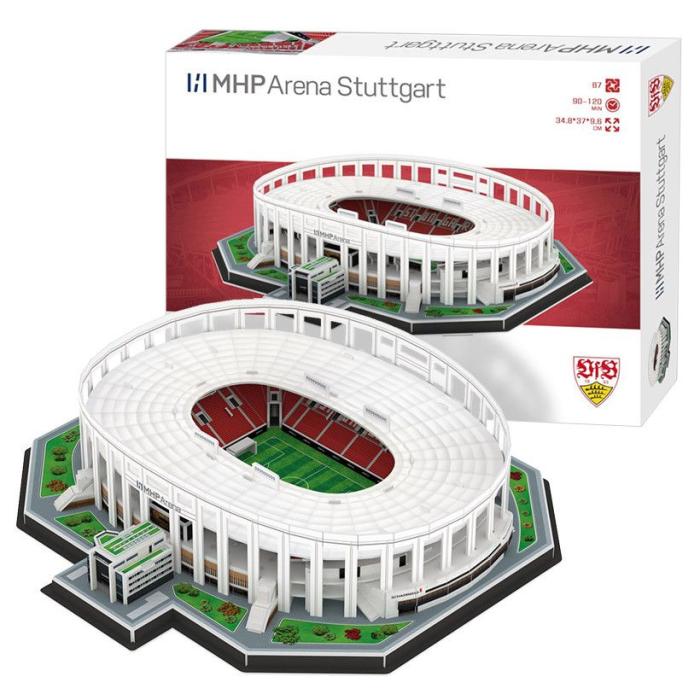 VfB Stuttgart Stadion MHP Arena 3D Puzzle
