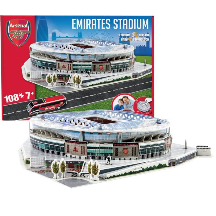 Arsenal London FC 3D Stadion Puzzle