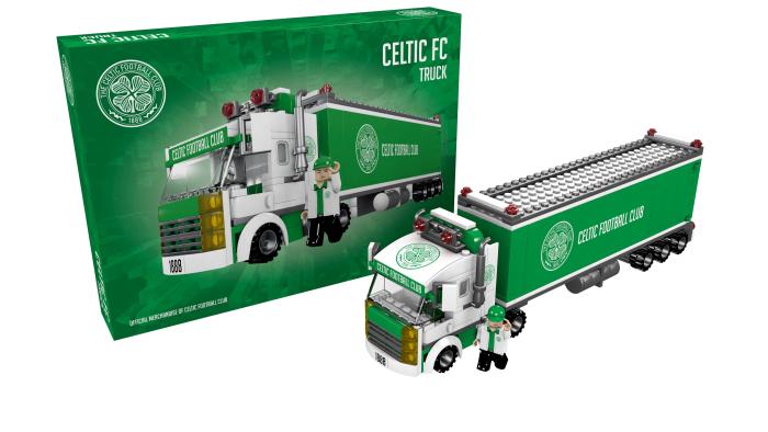 Celtic Glasgow Klemmbausteine Camion Truck Bausatz 270-teilig
