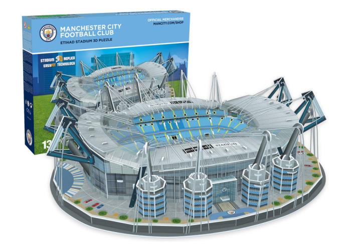 Manchester City Etihad 3D Stadion Puzzle