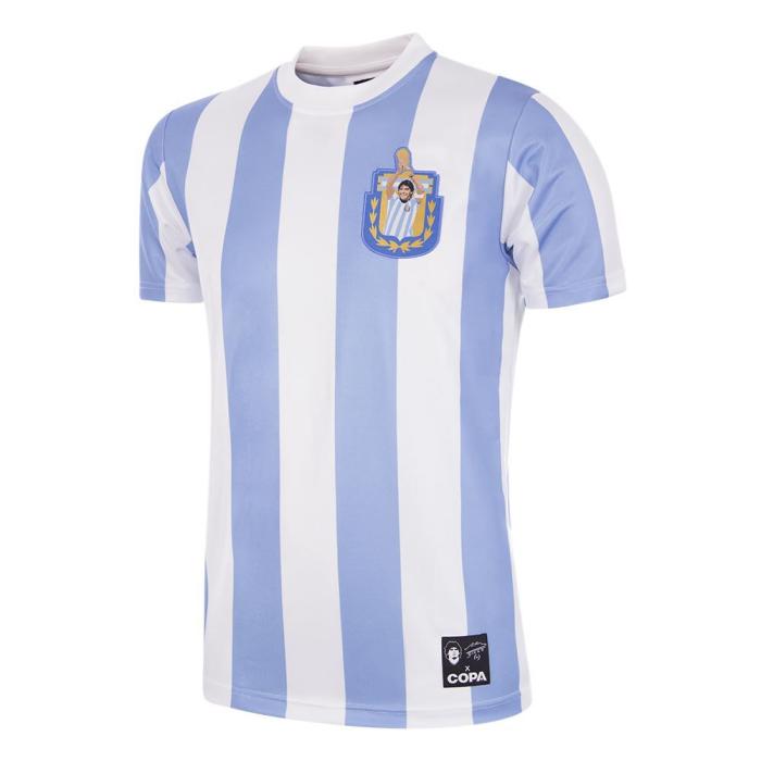 Maradona Argentina 1986 Homage Football Shirt
