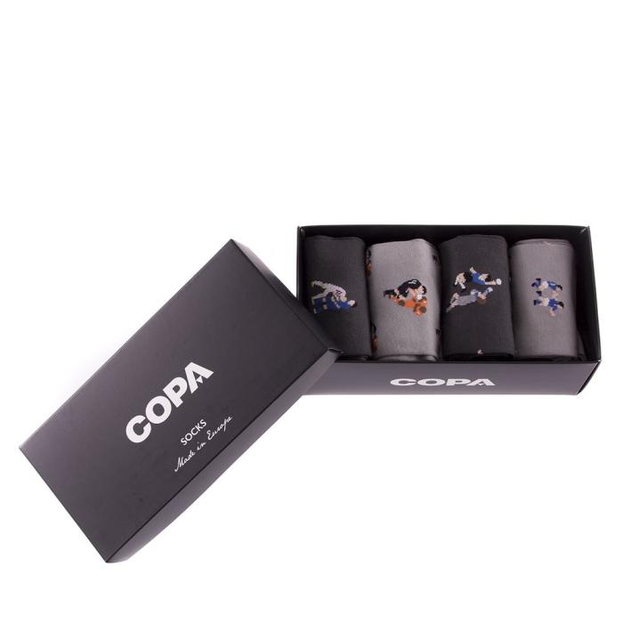 WM Moments Socken Box Set mit Maradona, Zidane, Rossi