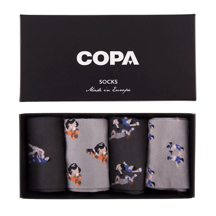 WM Moments Socken Box Set mit Maradona, Zidane, Rossi